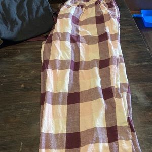 Womens sleepwear pants (pink and white stripe)